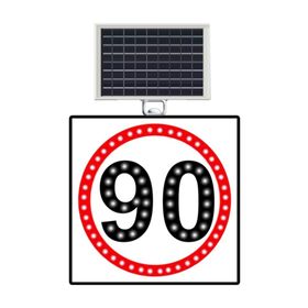 FM Trafik 90 Km/H 600x600 mm Hız Limiti