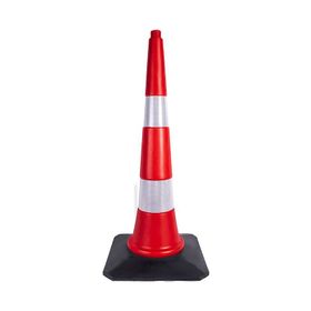 FM Trafik 900 mm Kauçuk Tabanlı Trafik Ve Reklam Konisi