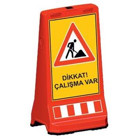 FM Trafik 90x49.5x39.5 cm Ultra Levhalı Uyarı Dubası