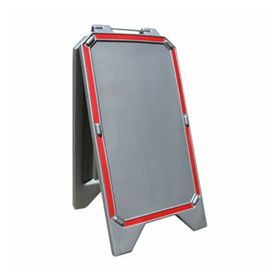 FM Trafik Aç Kapa Tabela 97 cm 40x75 Reklam Dubası