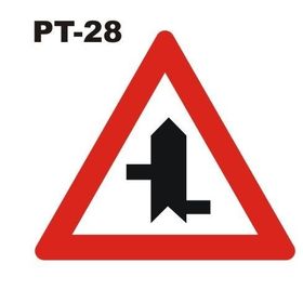 FM Trafik Ana Yol Tali Yol Kavşağı