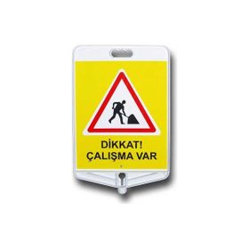 FM Trafik Dikkat Çalışma Var Tabelası