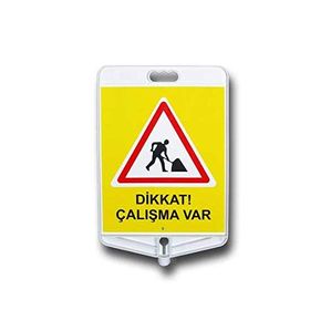 FM Trafik Dikkat Çalışma Var Tabelası