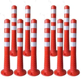 FM Trafik Esnek Şerit Ayırıcı Eko 70 cm 10 Adet Delinatör
