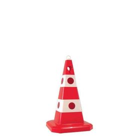 FM Trafik Kedi Gözlü 60 cm Trafik Konisi