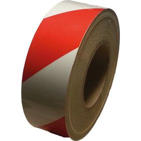 FM Trafik Kırmızı Beyaz 10 cm X 46 m Reflektif Bant