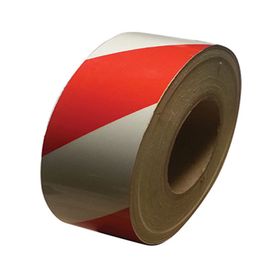 FM Trafik Kırmızı Beyaz 10 cm X 46 m Reflektif Bant