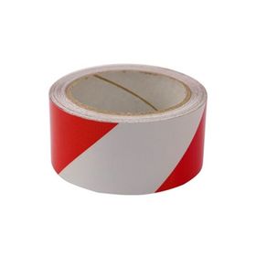 FM Trafik Kırmızı Beyaz 10 cm X 46 m Reflektif Bant