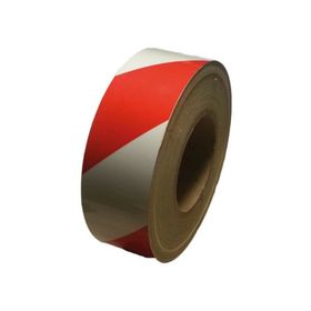 FM Trafik Kırmızı Beyaz 10 cm X 46 m Reflektif Bant