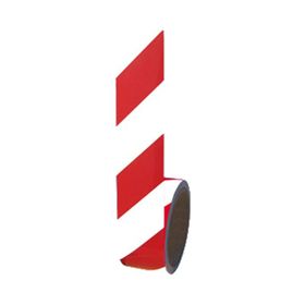 FM Trafik Kırmızı Beyaz 5 cm x 10 m Reflektif Bant