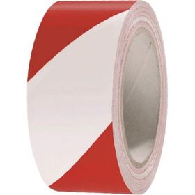 FM Trafik Kırmızı Beyaz 5 cm x 30 m Yer İşaretleme Bantı