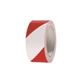 FM Trafik Kırmızı Beyaz 5 cm x 30 m Yer İşaretleme Bantı