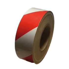 FM Trafik Kırmızı Beyaz 5 cm X 46 m Reflektif Bant