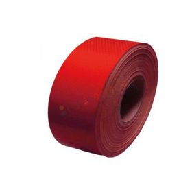 FM Trafik Kırmızı Petekli 10 cm X 46 m Reflektif Bant
