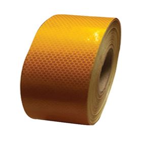 FM Trafik Sarı Petekli 10 cm X 46 m Reflektif Bant