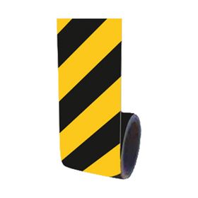FM Trafik Sari Siyah 10 cm x 10 m Reflektif Bant