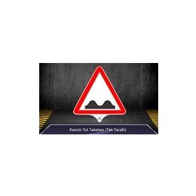 FM Trafik Tek Taraflı Kasisli Yol Tabelası