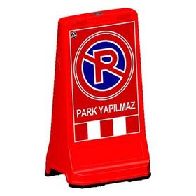 FM Trafik Ultra Levhalı Kırmızı Reklam Dubası