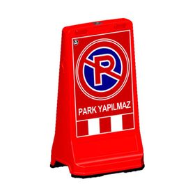 FM Trafik Ultra Levhalı Kırmızı Reklam Dubası