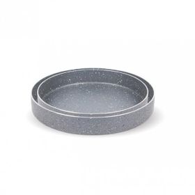 FMS 32 cm Gri Granit Yağ Tava