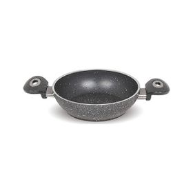 FMS Gri 20 cm Granit Yumurta Tavası