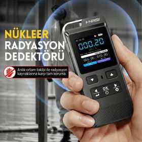 Fnirsi Gc-02 Geiger Sayacı Nükleer Radyasyon Test Cihazı