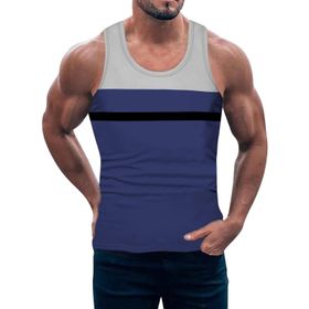 FNKDOR cjie3k14 Sıfır Kol Marine Erkek T-shirt