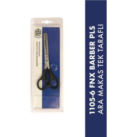 Fnx Barber 1105 6 inç Tek Taraflı Plastik Sap Ara Makas