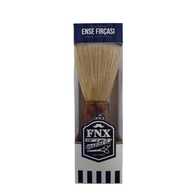 Fnx Barber No: 1 Ahşap Saplı Profesyonel Ense Fırçası