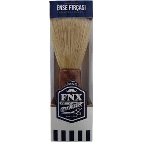 Fnx Barber No: 1 Ahşap Saplı Profesyonel Ense Fırçası