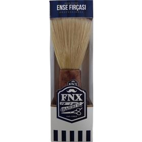 Fnx Barber No: 1 Ahşap Saplı Profesyonel Ense Fırçası