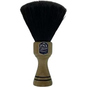 Fnx Barber Siyah Fırçalı Ahşap Saplı Profesyonel Ense Fırçası