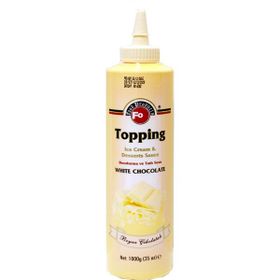 Fo 1 kg Beyaz Çikolatalı Topping Sos