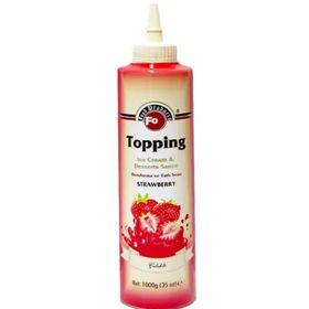 Fo 1 kg Çilekli Topping