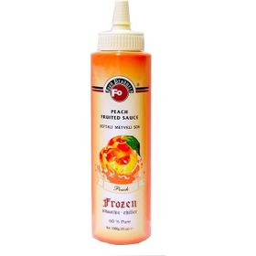Fo 1 kg Frozen Şeftali Meyveli Sos %60 Gerçek Meyve Püresi
