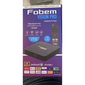 Fobem Vision Pro 6K 4GB Ram 64GB Hafıza Android Tv Box