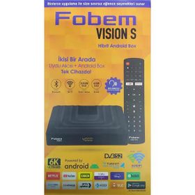 Fobem Vision S 32 GB 6K Hibrit Android TV Box