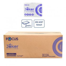 Focus 250'li Extra Joker V Katlı Kağıt Peçete (30 adet)