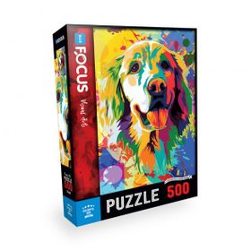 Focus 500 Parça Colorful Dog Puzzle