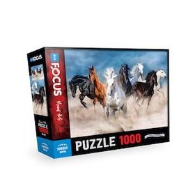 Focus Games 1000 Parça Horses Puzzle