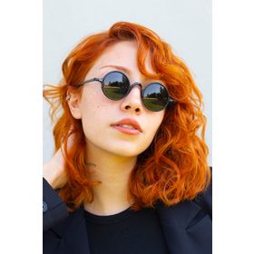 Focus On Judith Black Polarize Retro Güneş Gözlüğü