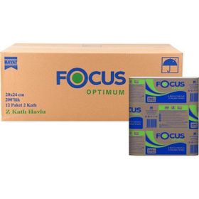 Focus Optimum Z Katlama 200lü Dispenser Havlu