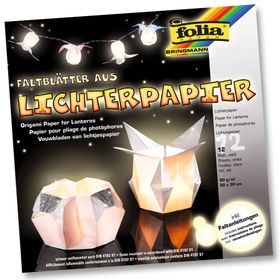 Folia 30x30 Beyaz Fener Kağıdı