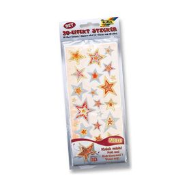Folia 3D X-Mas-Set 2 Sticker