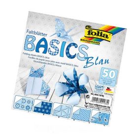 Folia 464-1515 Mavi 50 Yaprak 15x15 cm Origami Kağıdı