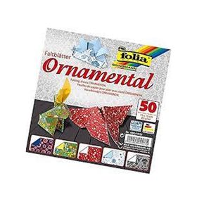 Folia 490/1515 15x15 cm 50 Yaprak 5 Motif Süs Origami Kağıdı