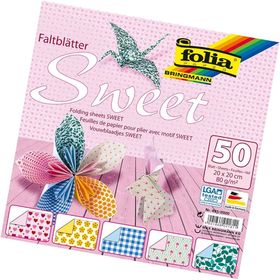 Folia 491/2020 20x20 cm 50 Yaprak Origami Kağıdı