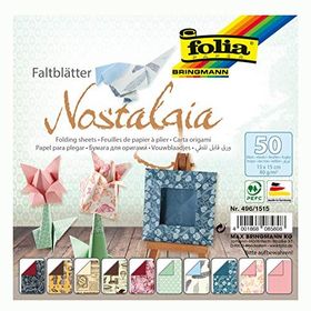 Folia 496/1515 15x15 cm 50 Yaprak Origami Kağıdı