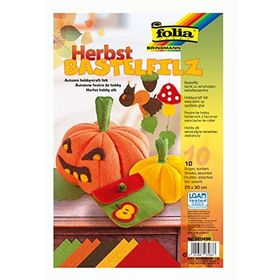 Folia 520496 Sonbahar 10 Renk 20x30 cm Keçe
