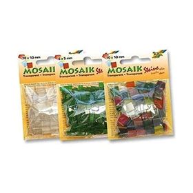 Folia 57212 10x10 mm 190 Adet Sarı Transparan Mozaik